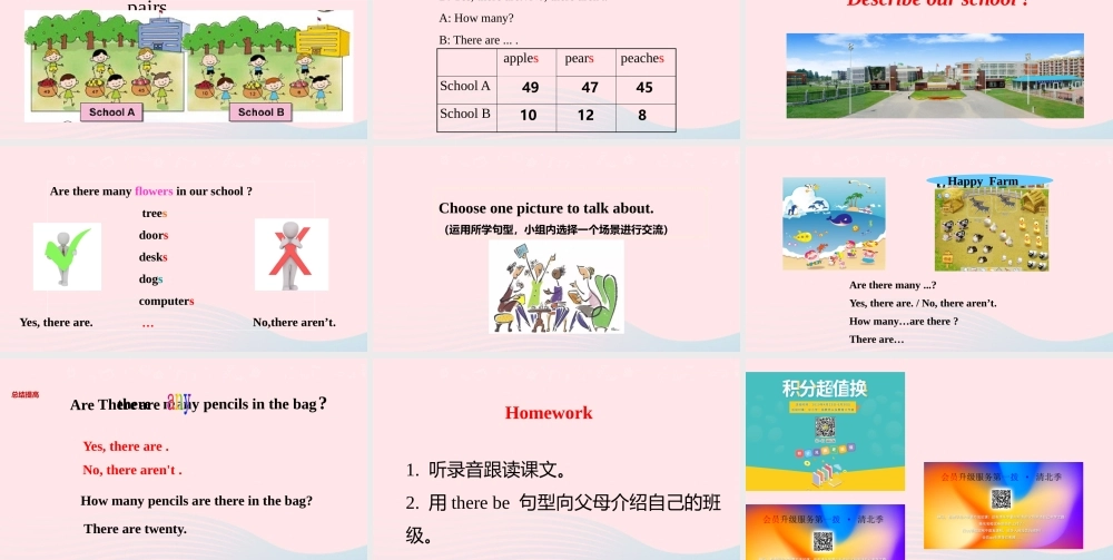 三年级英语下册 module 7 unit 1 are there many children in your class课件 外研版（一起）-外研版小学三年级下册英语课件