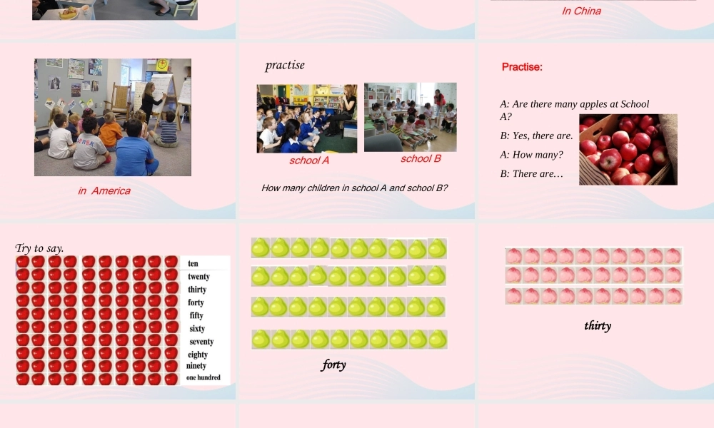 三年级英语下册 module 7 unit 1 are there many children in your class课件1 外研版（一起）-外研版小学三年级下册英语课件