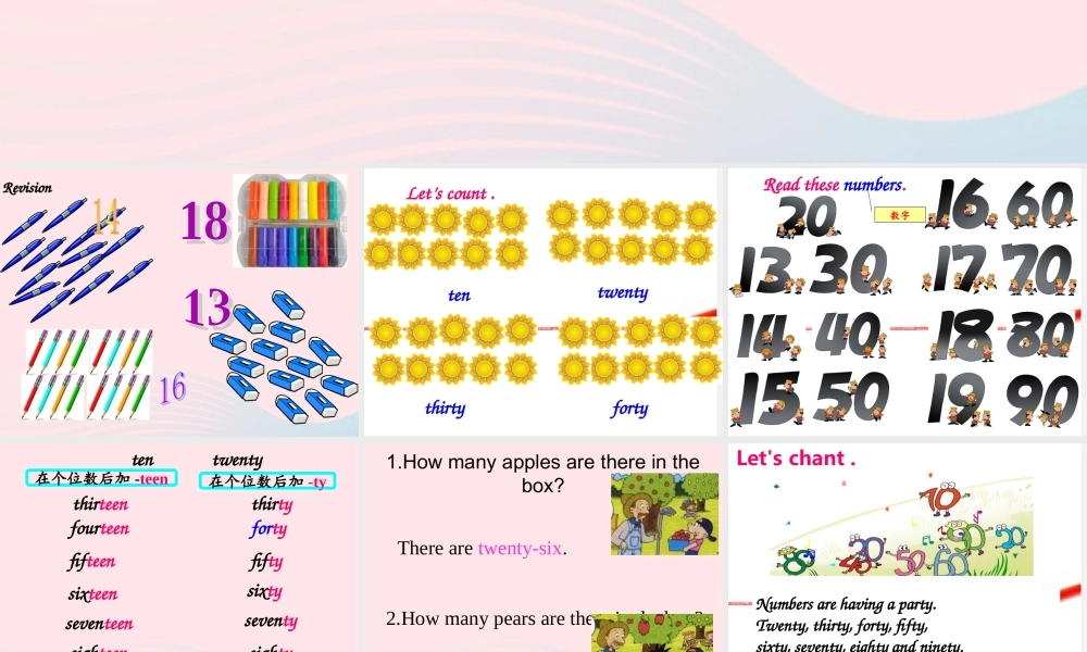 三年级英语下册 module 7 unit 2 how many apples are there in the box课件4 外研版（一起）-外研版小学三年级下册英语课件