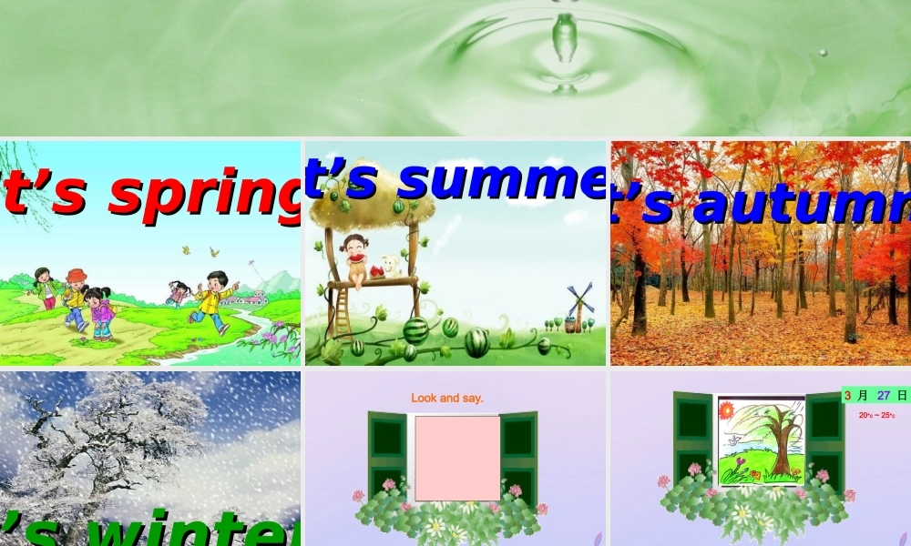 三年级英语下册 Module 7 Unit 2 It’s warm today教学课件 外研版（三起）-外研版小学三年级下册英语课件