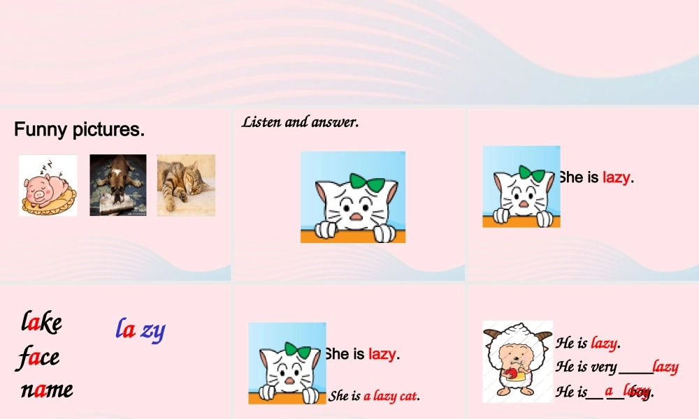 三年级英语下册 Module 8 Unit 1 He works hard课件3 外研版（一起）-外研版小学三年级下册英语课件