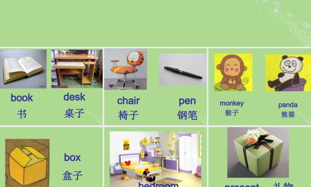 三年级英语下册 Module 8 Unit 1 It’s on your desk（1）教学课件 外研版（三起）-外研版小学三年级下册英语课件