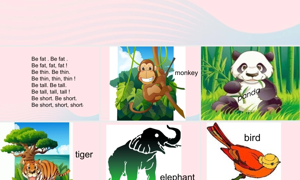 三年级英语下册 Unit 3 At the zoo A Let's learn Let's do教学课件 人教PEP-人教PEP小学三年级下册英语课件