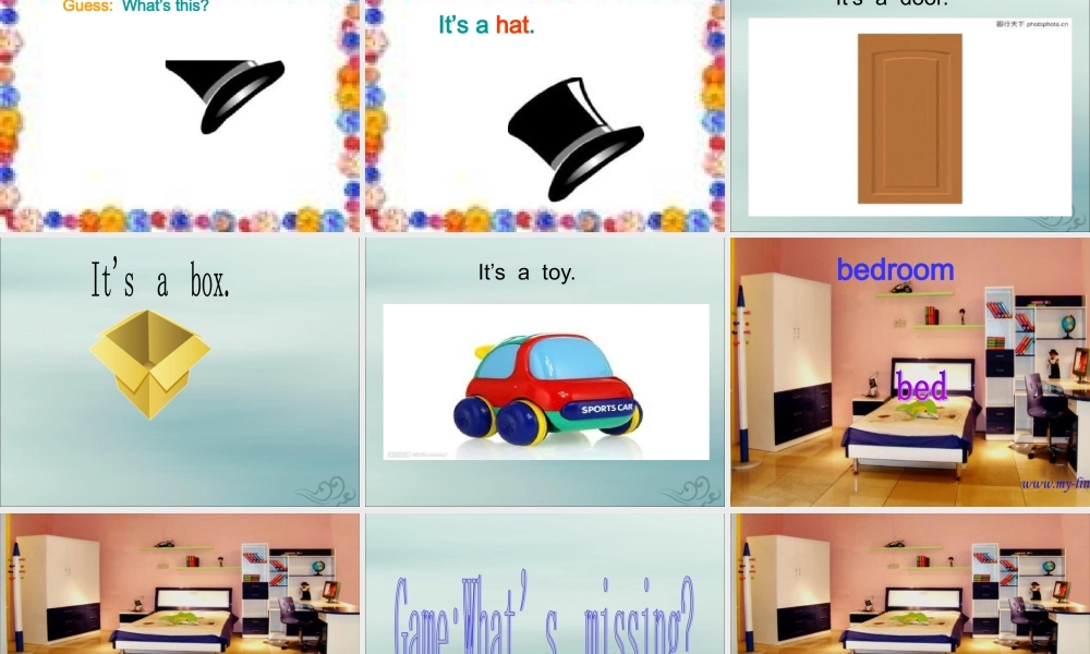 三年级英语下册 Module 8 Unit 1 It’s on your desk（2）教学课件 外研版（三起）-外研版小学三年级下册英语课件