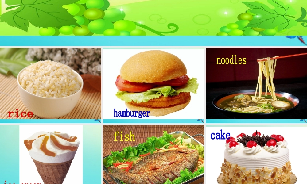 三年级英语下册 Unit 3 Food Part B课件1 闽教版（三起）-闽教版小学三年级下册英语课件