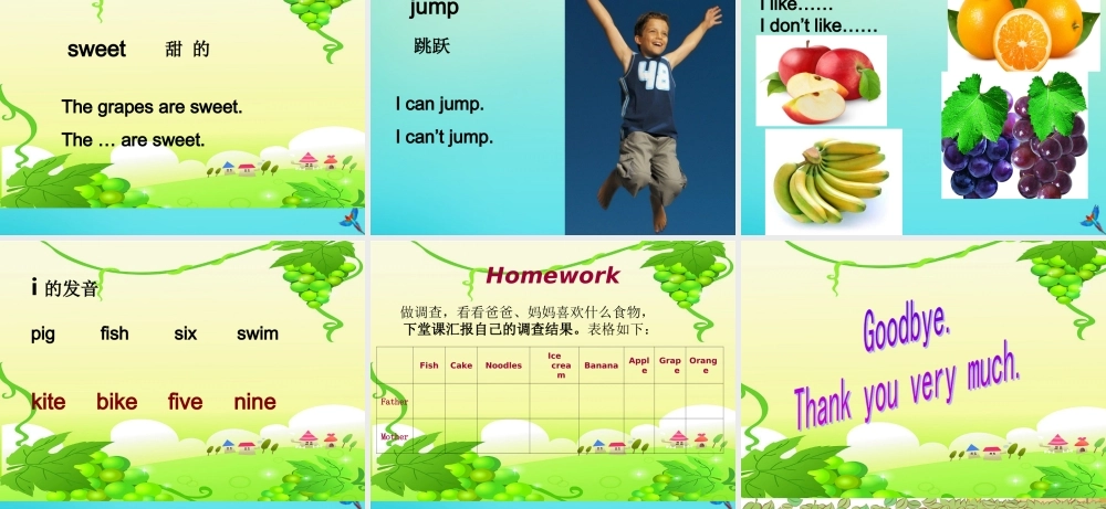 三年级英语下册 Unit 3 Food Part B课件1 闽教版（三起）-闽教版小学三年级下册英语课件