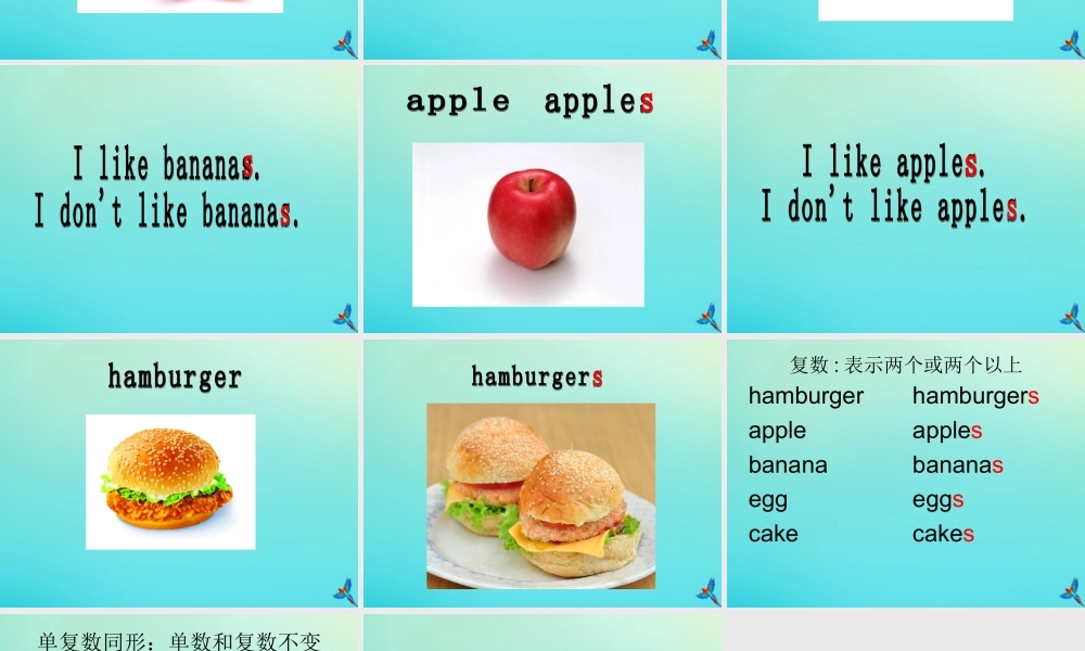 三年级英语下册 Unit 3 Food Part B课件2 闽教版（三起）-闽教版小学三年级下册英语课件