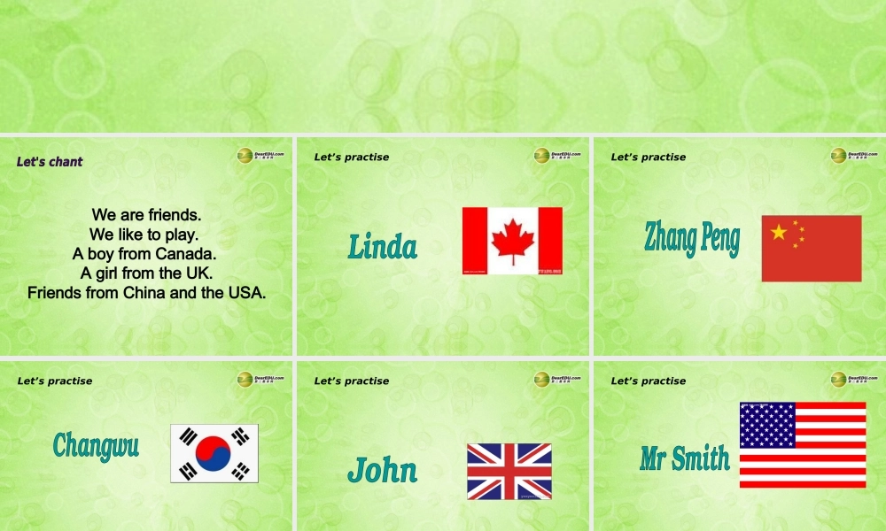 三年级英语下册 Unit1 Welcome back to school第四课时课件 人教PEP（标准版）