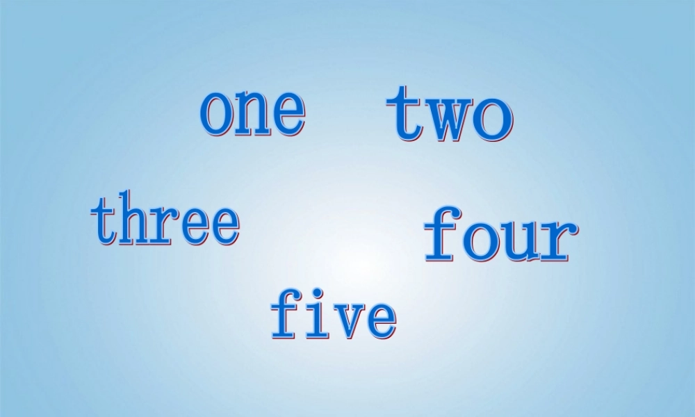 三年级英语下册 Unit 3 How many_01课件 人教PEP