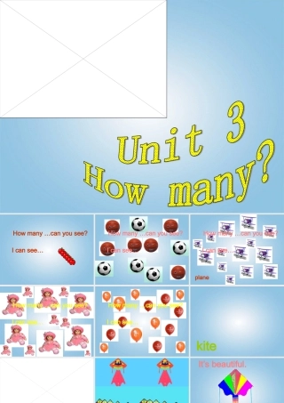 三年级英语下册 Unit 3 How many_02课件 人教PEP