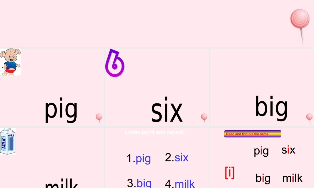 三年级英语下册 Unit 3 At the zoo A Let's spell教学课件 人教PEP-人教PEP小学三年级下册英语课件
