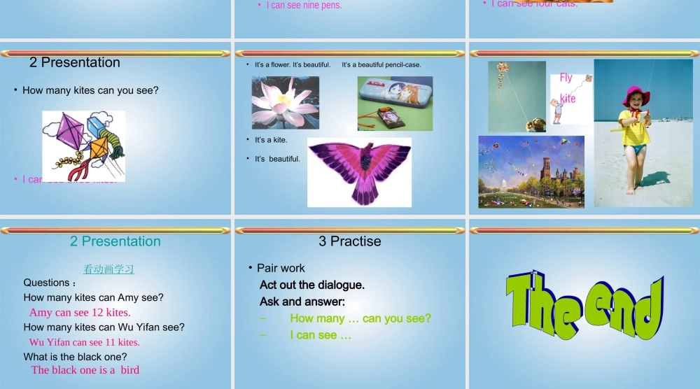 三年级英语下册 UNIT 3 How many课件 人教PEP