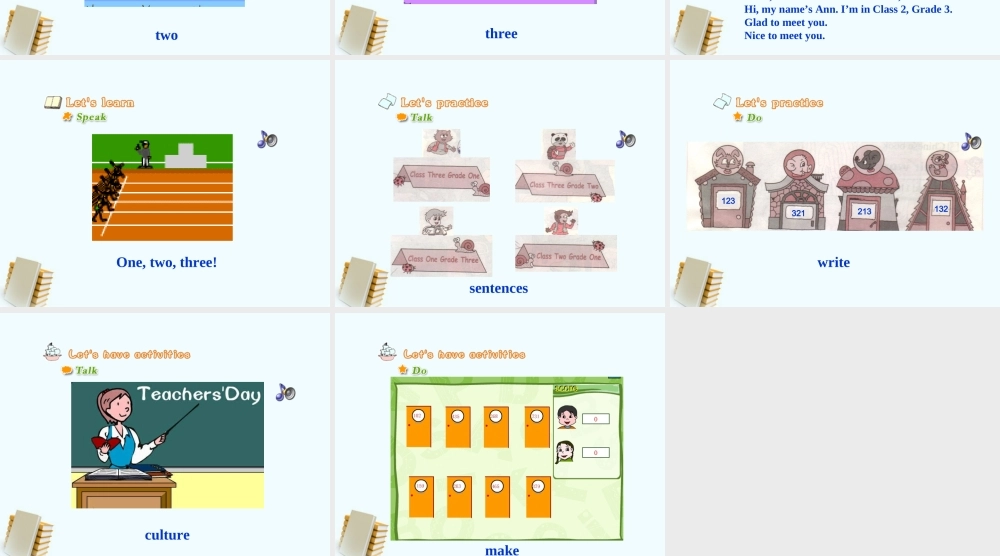 三年级英语下册 unit2 (一)课件 人教新版