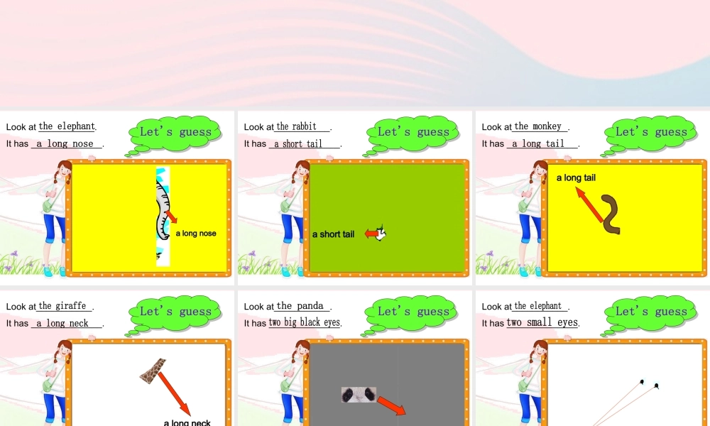 三年级英语下册 Unit 3 At the zoo B Let's talk教学课件 人教PEP-人教PEP小学三年级下册英语课件