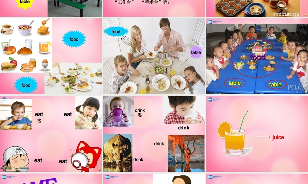 三年级英语下册 Unit3 Food and Meals Lesson13 I’m Hungry课件 冀教版（三起）-冀教版小学三年级下册英语课件