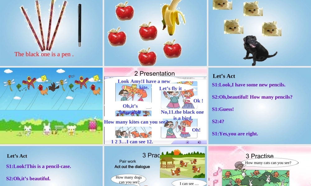 三年级英语下册 Unit 3 Lesson 1(2)课件 人教PEP
