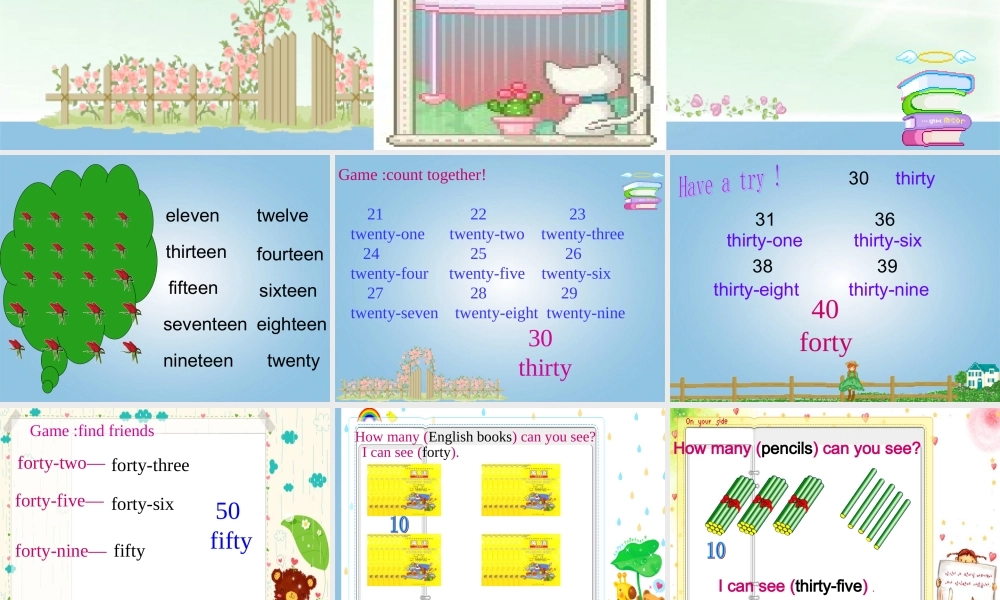 三年级英语下册 Unit 3 Lesson 2(1)课件 人教PEP