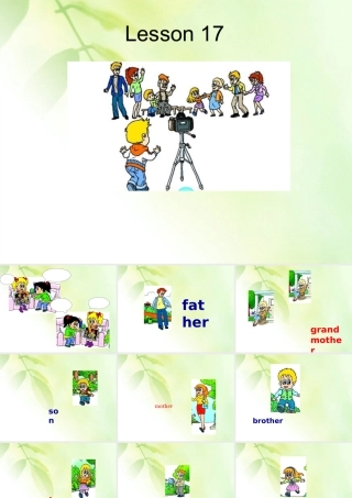 三年级英语下册 Unit 3 Lesson 17（2）课件 人教新版