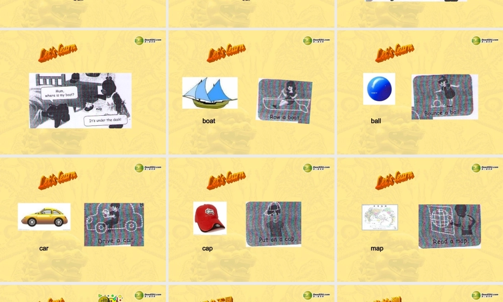 三年级英语下册 Unit4 Where is my car第四课时课件 人教PEP（标准版）