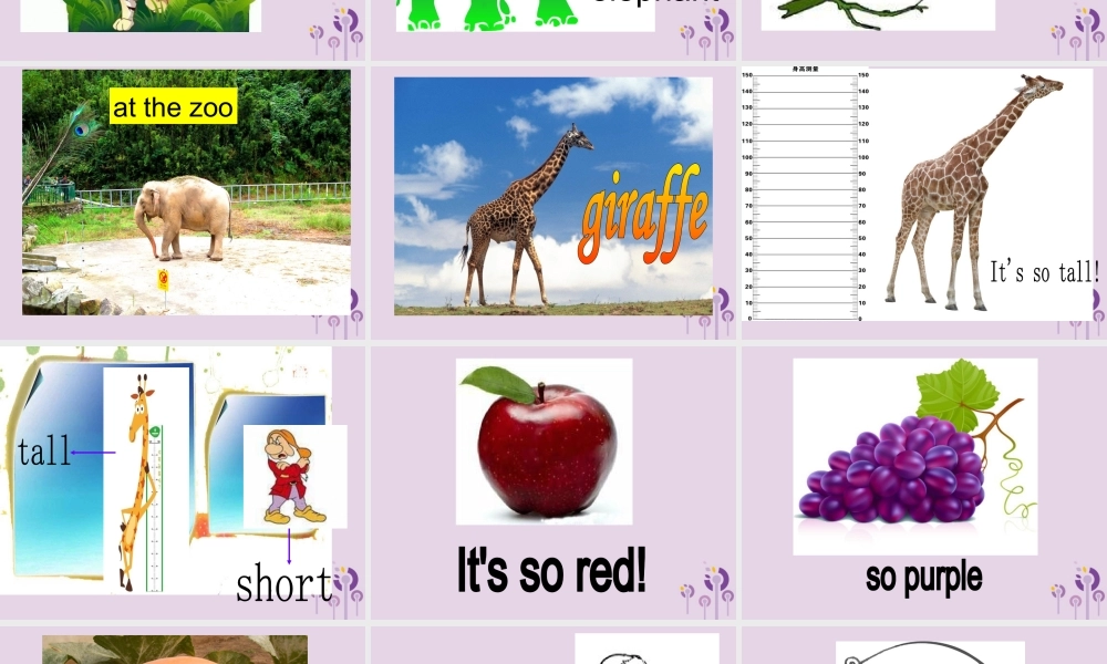 三年级英语下册 Unit 3 At the zoo（第1课时）课件 人教PEP版-人教PE级下册英语课件