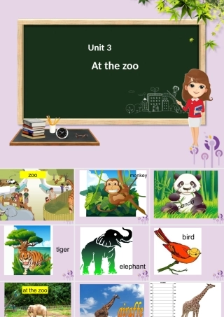 三年级英语下册 Unit 3 At the zoo（第1课时）课件 人教PEP版-人教PE级下册英语课件