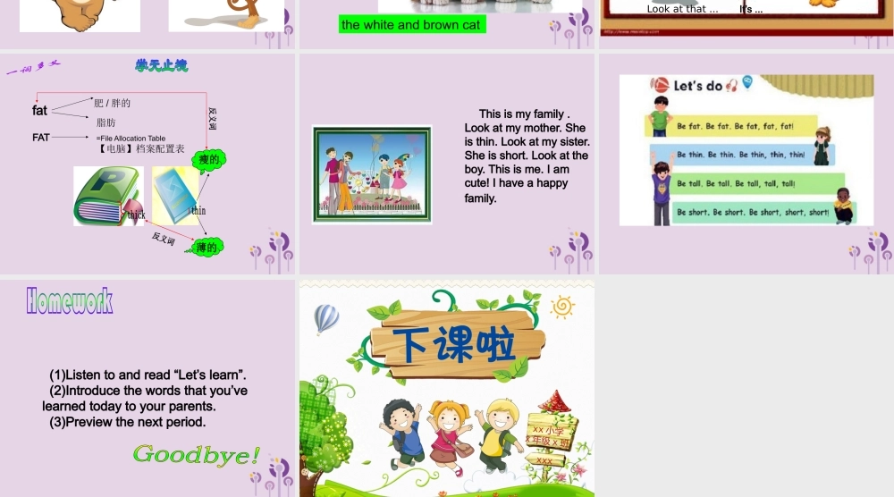 三年级英语下册 Unit 3 At the zoo（第2课时）课件 人教PEP版-人教PE级下册英语课件