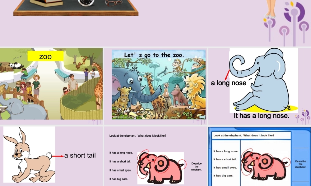 三年级英语下册 Unit 3 At the zoo（第4课时）课件 人教PEP版-人教PEP小学三年级下册英语课件