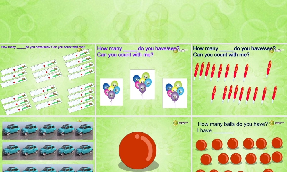 三年级英语下册 Unit6 How many第六课时课件 人教PEP（标准版）