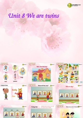 三年级英语下册 Unit8 第三课时课件 牛津译林版