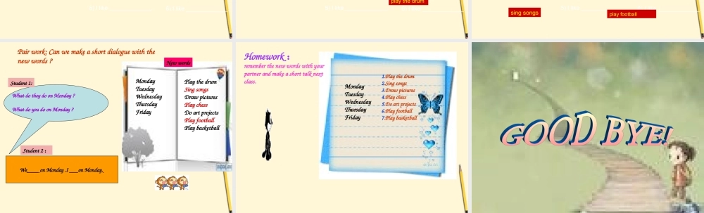 三年级英语下册 unit11课件 人教新起点