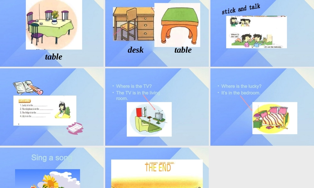 三年级英语下册《My home》（Lesson 73）课件1 人教新起点-人教新起点小学三年级下册英语课件