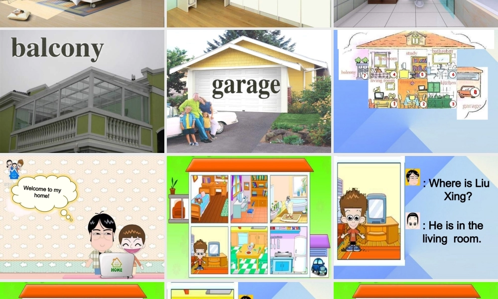 三年级英语下册《My home》（Lesson 73）课件2 人教新起点-人教新起点小学三年级下册英语课件