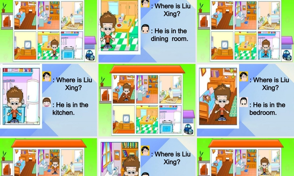 三年级英语下册《My home》（Lesson 73）课件2 人教新起点-人教新起点小学三年级下册英语课件