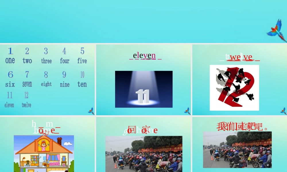 三年级英语下册 Unit 4 Time Part A课件1 闽教版（三起）-闽教版小学三年级下册英语课件