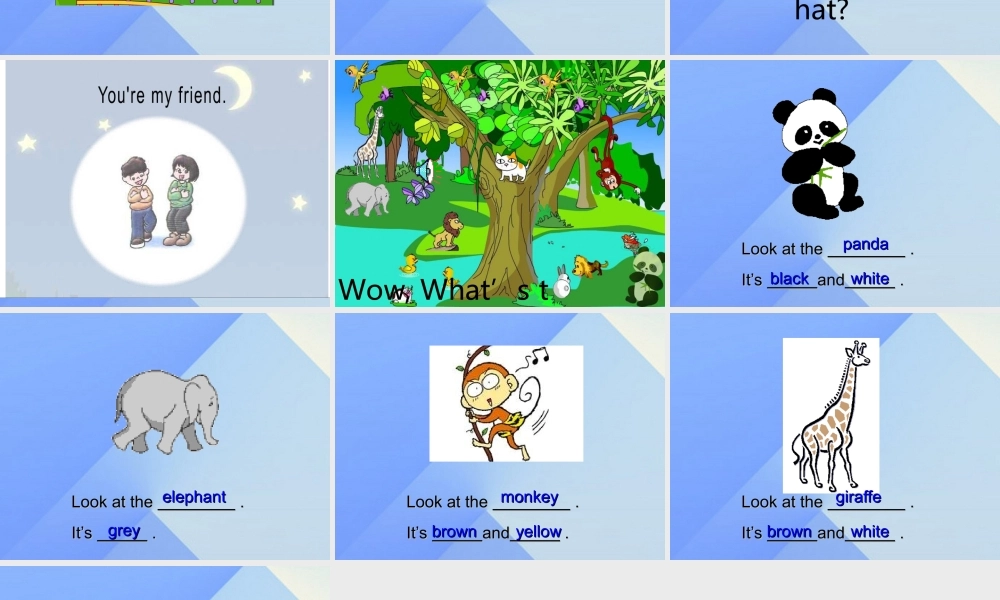 三年级英语下册《Revision2》课件 人教新起点-人教新起点小学三年级下册英语课件