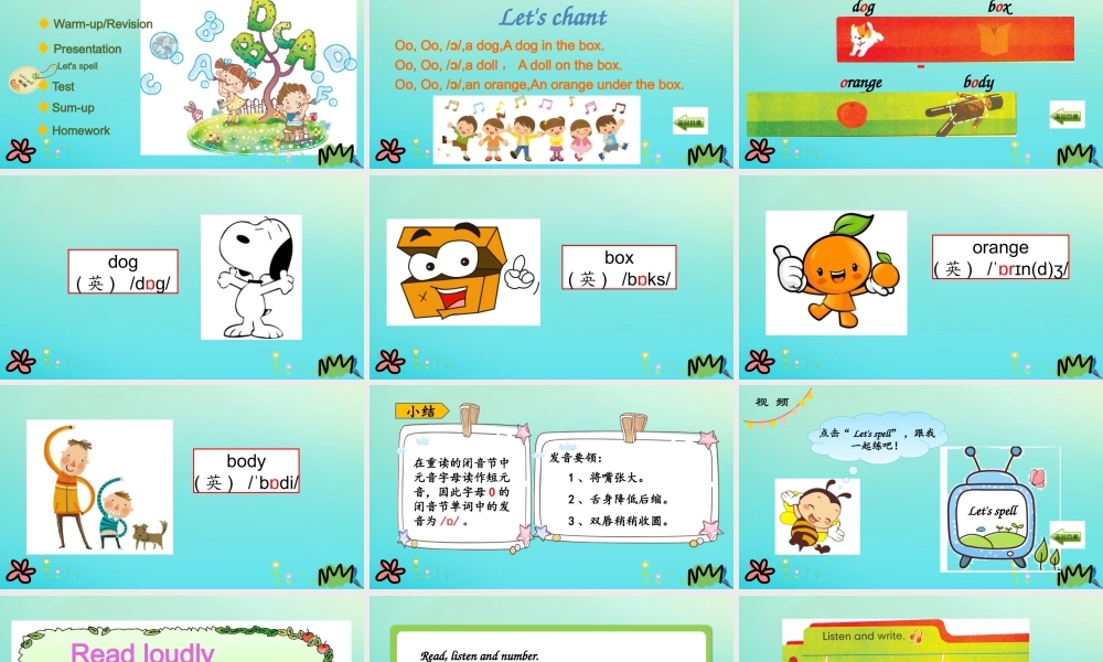 三年级英语下册 Unit 4 Where is my car Part A（第3课时）课件 人教PEP版-人教PEP小学三年级下册英语课件