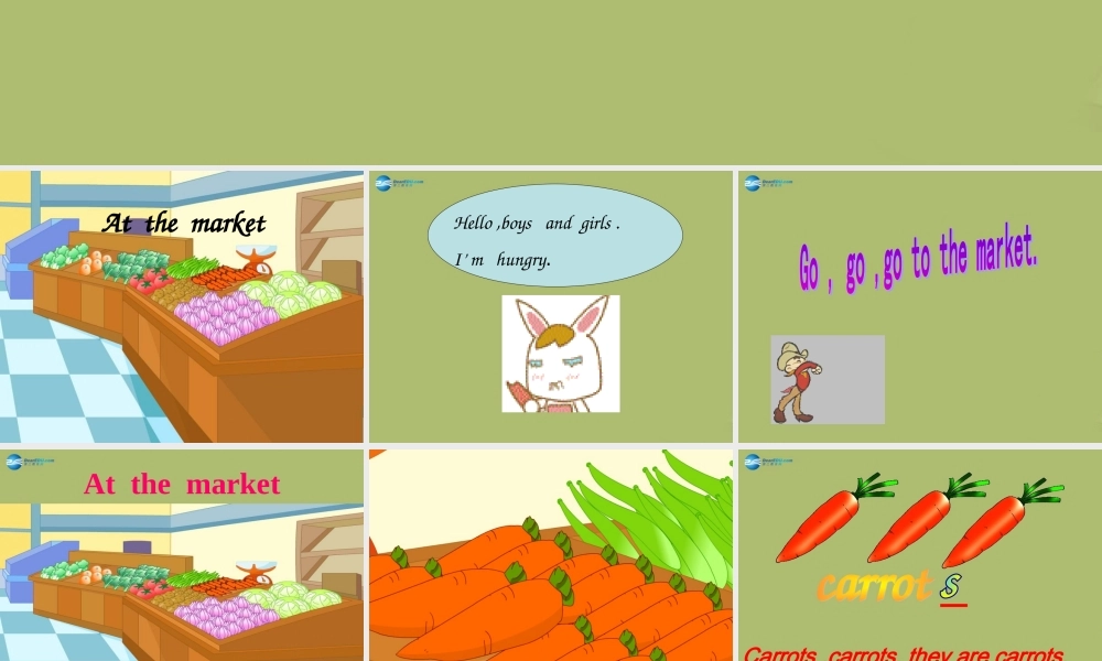 三年级英语下册《Unit 8 At the market》课件2 深港朗文版