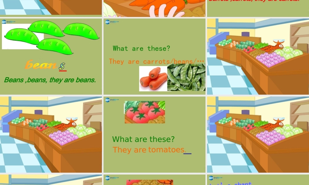 三年级英语下册《Unit 8 At the market》课件2 深港朗文版