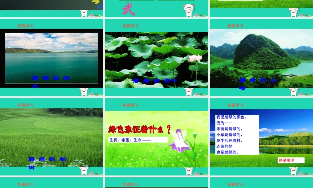 三年级语文上册 1《色彩》爱什么颜色（第1课时）课件 北师大版-北师大版小学三年级上册语文课件