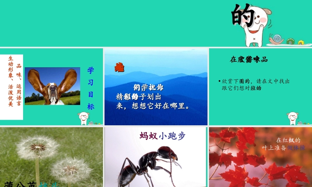 三年级语文上册 2《声音》你一定会听见的课件1 北师大版-北师大版小学三年级上册语文课件