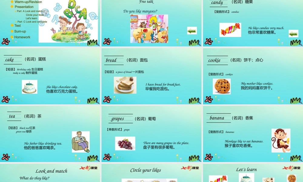 三年级英语下册 Unit 5 Do You Like Candies（第1课时）课件 陕旅版（三起）-陕旅版小学三年级下册英语课件