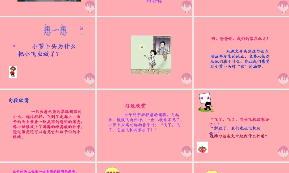 三年级语文上册 第一单元 小萝卜头课件1 西师大版-西师大版小学三年级上册语文课件