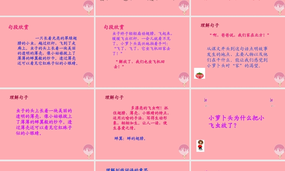 三年级语文上册 第一单元 小萝卜头课件2 西师大版-西师大版小学三年级上册语文课件