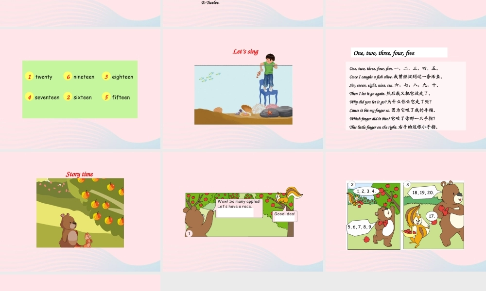 三年级英语下册 Unit 6 How many B Start to read教学课件 人教PEP-人教PEP小学三年级下册英语课件