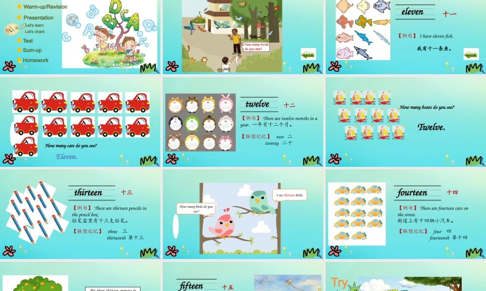 三年级英语下册 Unit 6 How Many Part A（第2课时）课件 人教PEP版-人教PEP小学三年级下册英语课件