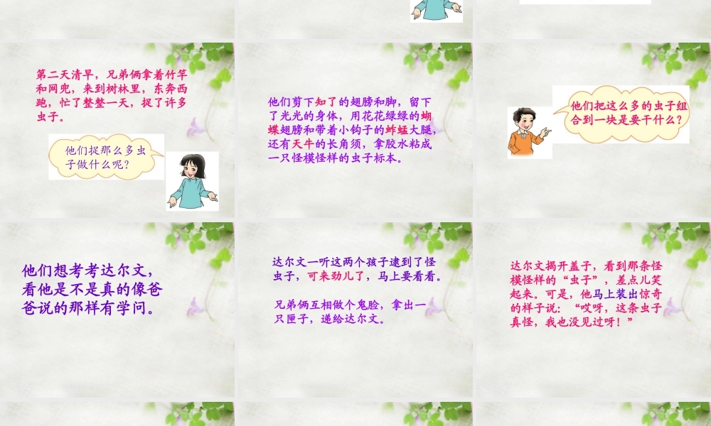 三年级语文上册 第11课《孩子考科学家》课件 语文S版