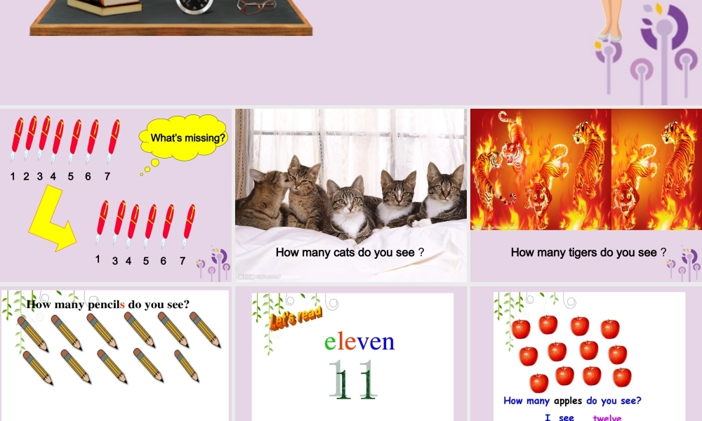 三年级英语下册 Unit 6 How many（第2课时）课件 人教PEP版-人教PEP小学三年级下册英语课件