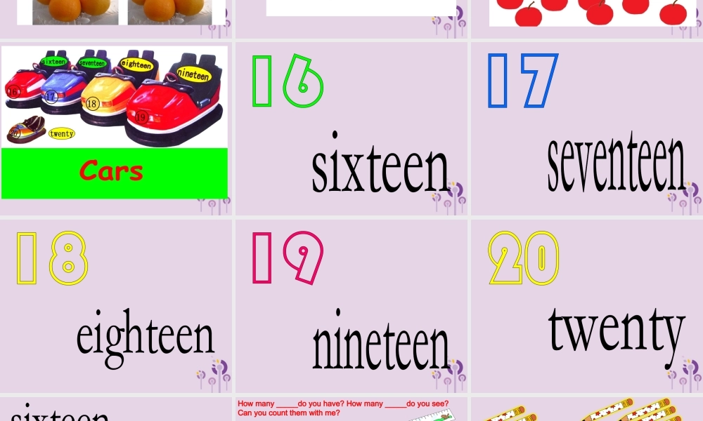 三年级英语下册 Unit 6 How many（第5课时）课件 人教PEP版-人教PEP小学三年级下册英语课件