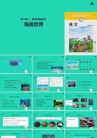 三年级语文上册 8《海底世界》教学课件 北师大版-北师大版小学三年级上册语文课件