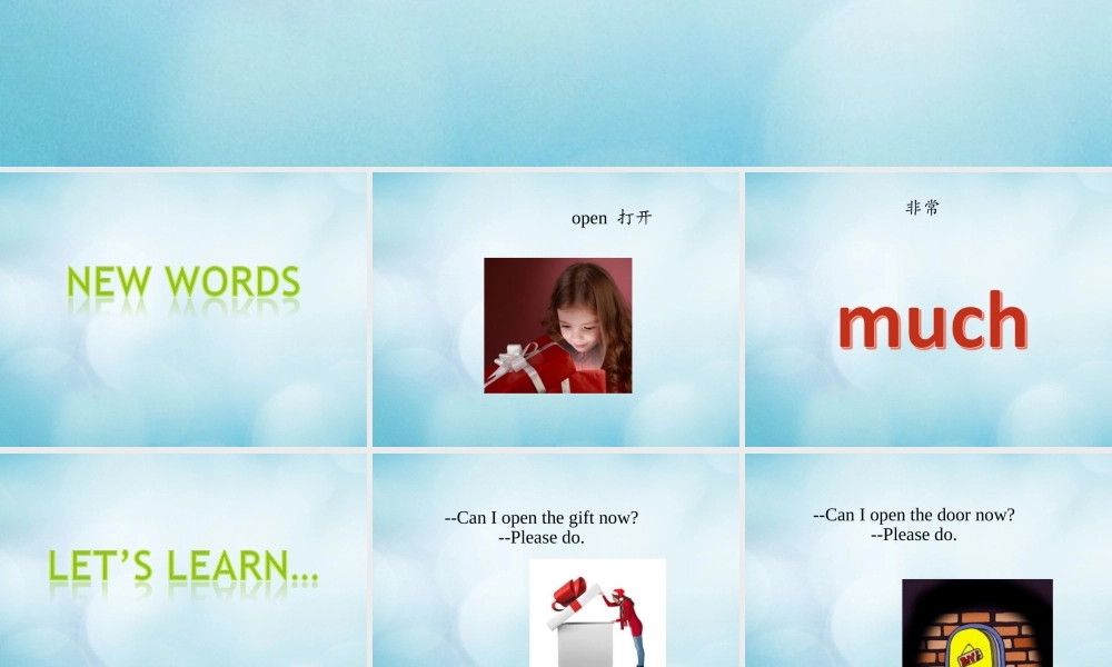 三年级英语下册 Unit 6 Mother’s Day Lesson 21课件 北京课改版-北京课改版小学三年级下册英语课件